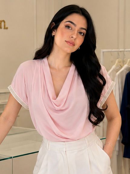 Flowing Satin Top