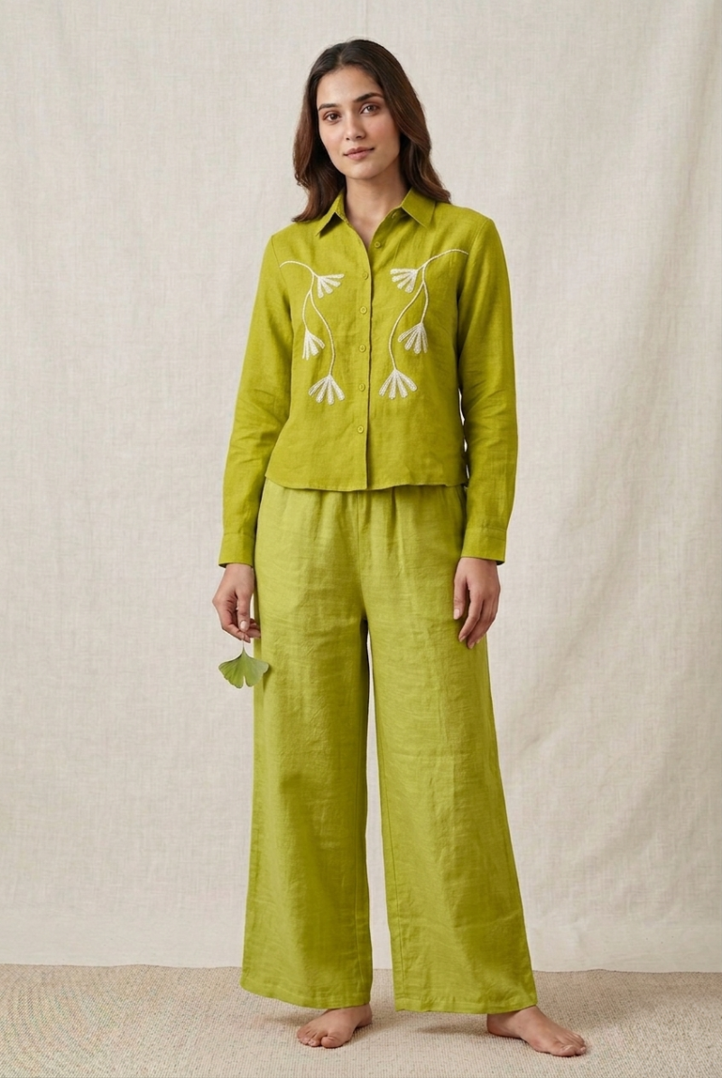 Summer Linen Flowy Co-ord Set
